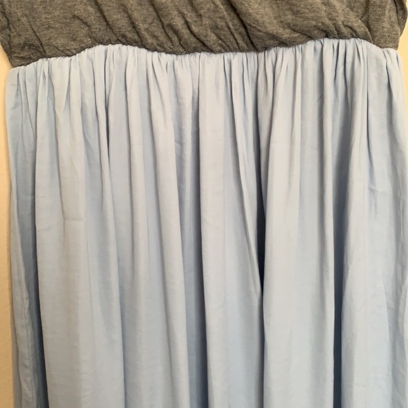 Ann Taylor LOFT Gray and light blue dress - Picture 5 of 6